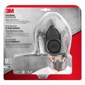 Scotch 3M P100 Lead Paint Removal Respirator Valved Gray M 1 pk 62093H1-DC